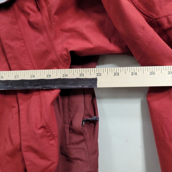 The North Face Gore-Tex Jacket Womens Large Rust Red Systems Ski‎ Nylon Hike - Picture 13 of 16